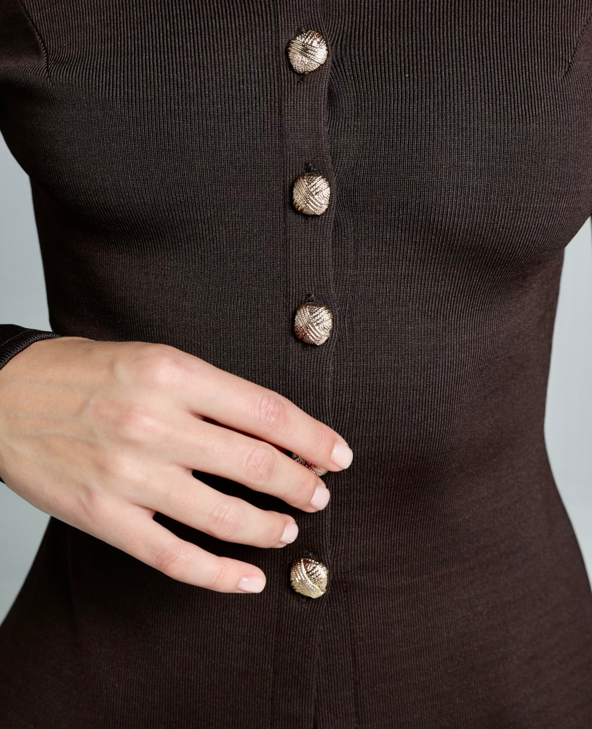 Classic Charm Jacket (Brown)