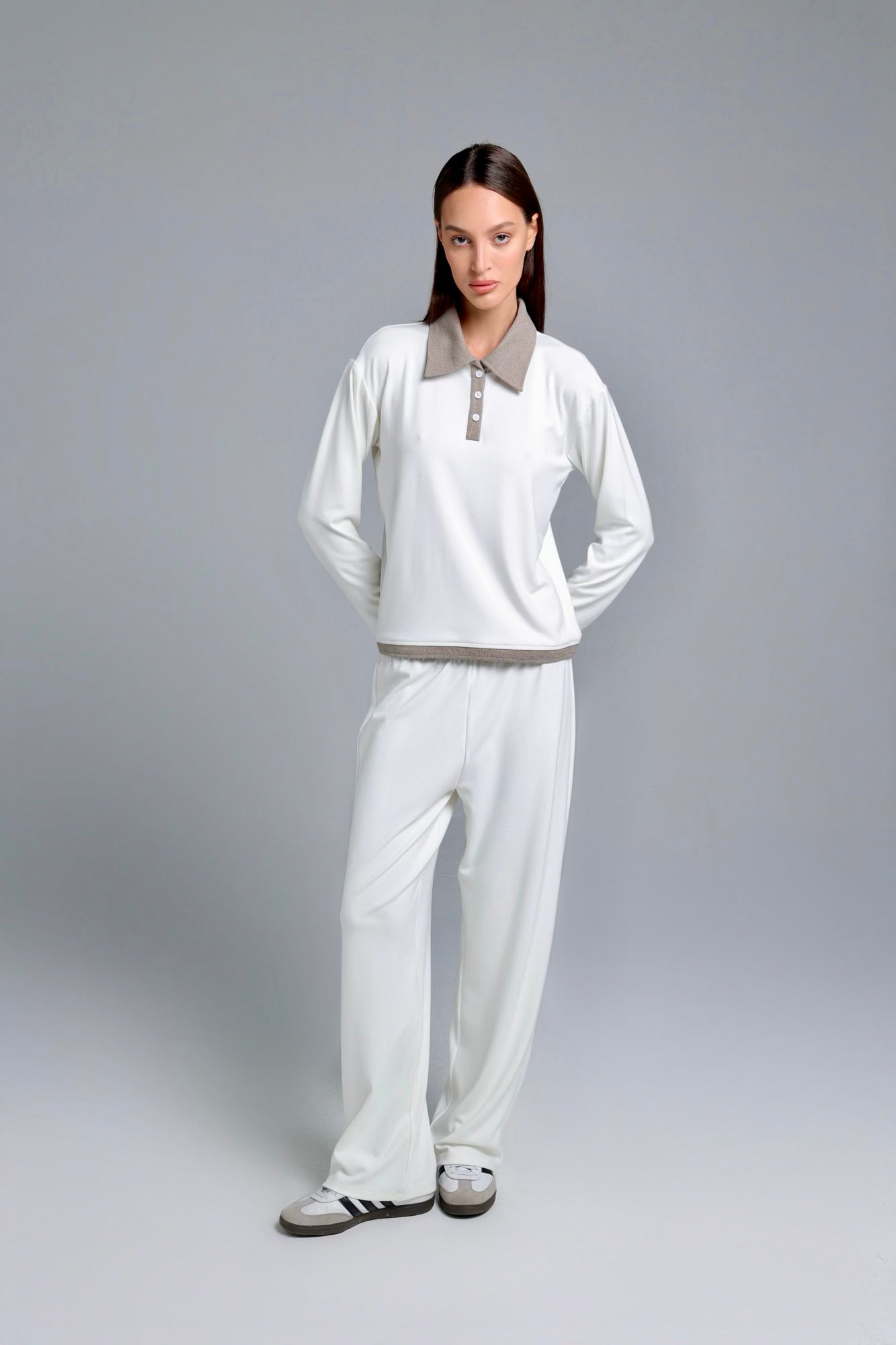 Soft Heaven Set (White with Beige)
