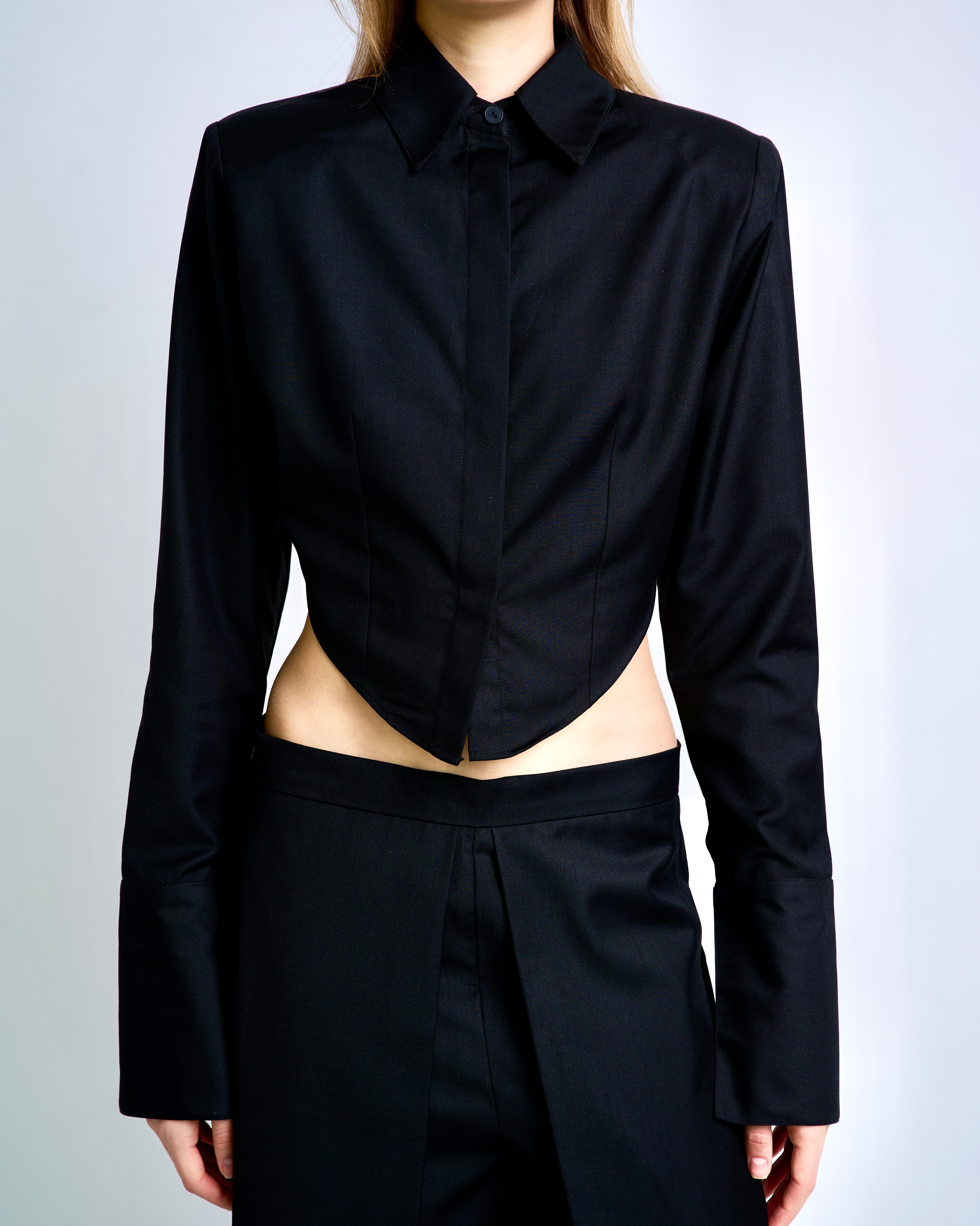 Noir Hour Suit Shirt